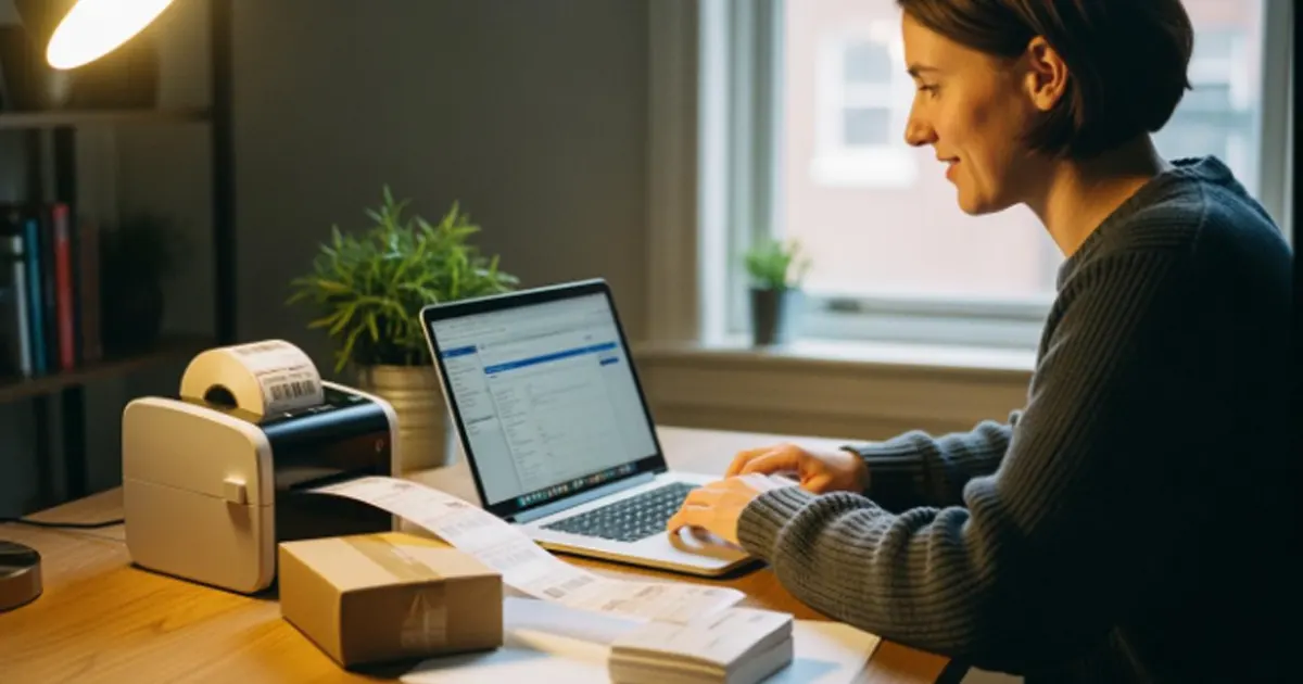 how to print shipping labels